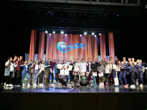Команда из АмГУ «Физра» стала лауреатом 2 степени фестиваля лиги КВН «Амур»