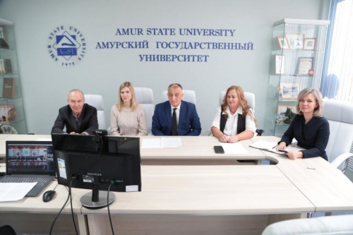 Representatives of the Amur State University took part in the opening ceremony of the Educational and Research Center for Winter Sports of Universities of Russia and China